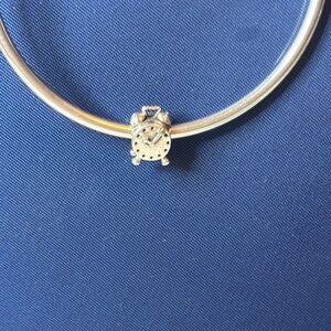 Silver Clock Pandora Charm